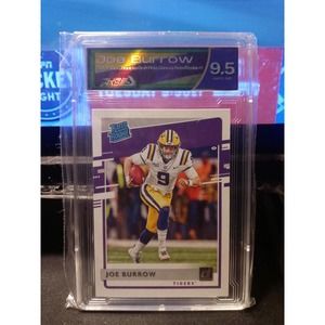 Joe Burrow Graded 9.5 Gem Mint Rookie Card